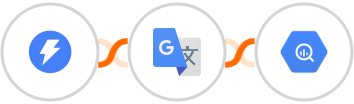 Instantly + Google Translate + Google BigQuery Integration