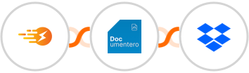 InstantPage.dev + Documentero + Dropbox Integration
