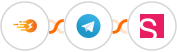 InstantPage.dev + Telegram + Smaily Integration