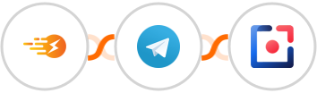 InstantPage.dev + Telegram + Tomba Integration
