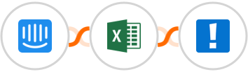 Intercom + Microsoft Excel + Aha! Integration