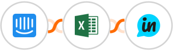 Intercom + Microsoft Excel + LoopedIn Integration