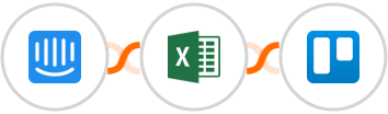 Intercom + Microsoft Excel + Trello Integration