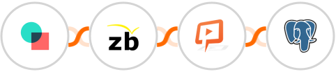 involve.me + ZeroBounce + JetWebinar + PostgreSQL Integration
