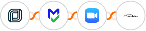 Jobber + EmailVerify.io + Zoom + Zoho Analytics Integration