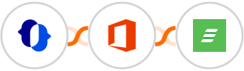JustCall + Microsoft Office 365 + Acadle Integration