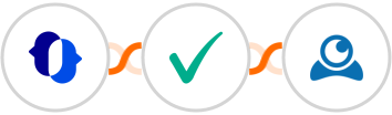 JustCall + Verificaremails + LiveWebinar Integration
