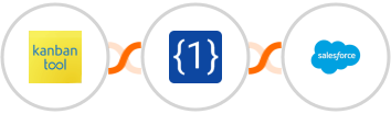 Kanban Tool + OneSimpleApi + Salesforce Integration
