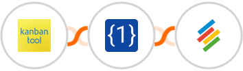 Kanban Tool + OneSimpleApi + Stackby Integration