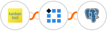 Kanban Tool + PixelMe  + PostgreSQL Integration