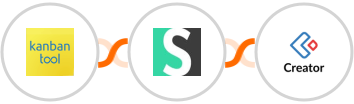 Kanban Tool + Short.io + Zoho Creator Integration