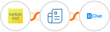 Kanban Tool + Zoho Invoice + UChat Integration