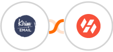 Kirim.Email + Harvestr Integration