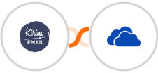 Kirim.Email + OneDrive Integration