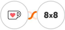 Ko-fi + 8x8 Integration