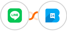 LINE + Bulk24SMS Integration