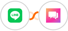 LINE + ClickSend SMS Integration