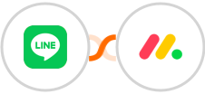 LINE + Monday.com Integration