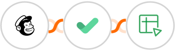 Mailchimp + MailerCheck + Zoho Sheet Integration