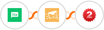 MailerLite + Clearout + 2Factor SMS Integration