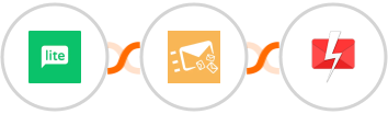 MailerLite + Clearout + Fast2SMS Integration