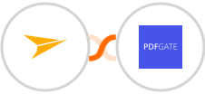Mailjet + PDFGate Integration