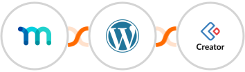 MemberPress + WordPress + Zoho Creator Integration