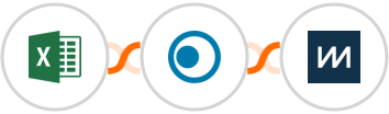 Microsoft Excel + Clickatell + ChartMogul Integration