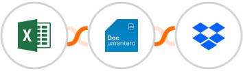 Microsoft Excel + Documentero + Dropbox Integration