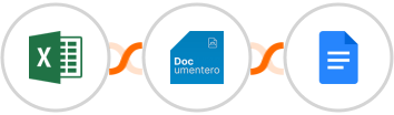 Microsoft Excel + Documentero + Google Docs Integration