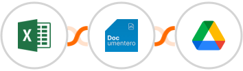 Microsoft Excel + Documentero + Google Drive Integration