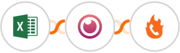 Microsoft Excel + Eyeson + PhoneBurner Integration