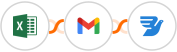 Microsoft Excel + Gmail + MessageBird Integration