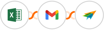 Microsoft Excel + Gmail + Sendiio Integration