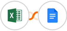 Microsoft Excel + Google Docs Integration