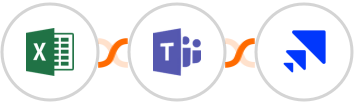 Microsoft Excel + Microsoft Teams + Saleshandy Integration