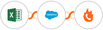 Microsoft Excel + Salesforce Marketing Cloud + PhoneBurner Integration