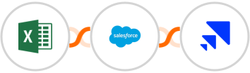 Microsoft Excel + Salesforce Marketing Cloud + Saleshandy Integration