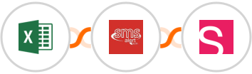 Microsoft Excel + SMS Alert + Smaily Integration