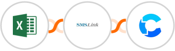 Microsoft Excel + SMSLink  + CrowdPower Integration