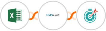 Microsoft Excel + SMSLink  + Deadline Funnel Integration