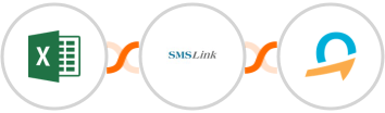 Microsoft Excel + SMSLink  + Quentn Integration