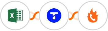 Microsoft Excel + Textline + PhoneBurner Integration