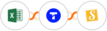 Microsoft Excel + Textline + Stannp Integration