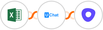 Microsoft Excel + UChat + Outreach Integration
