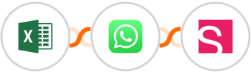 Microsoft Excel + WhatsApp + Smaily Integration