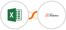 Microsoft Excel + Zoho Analytics Integration