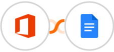 Microsoft Office 365 + Google Docs Integration