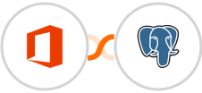 Microsoft Office 365 + PostgreSQL Integration