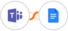 Microsoft Teams + Google Docs Integration